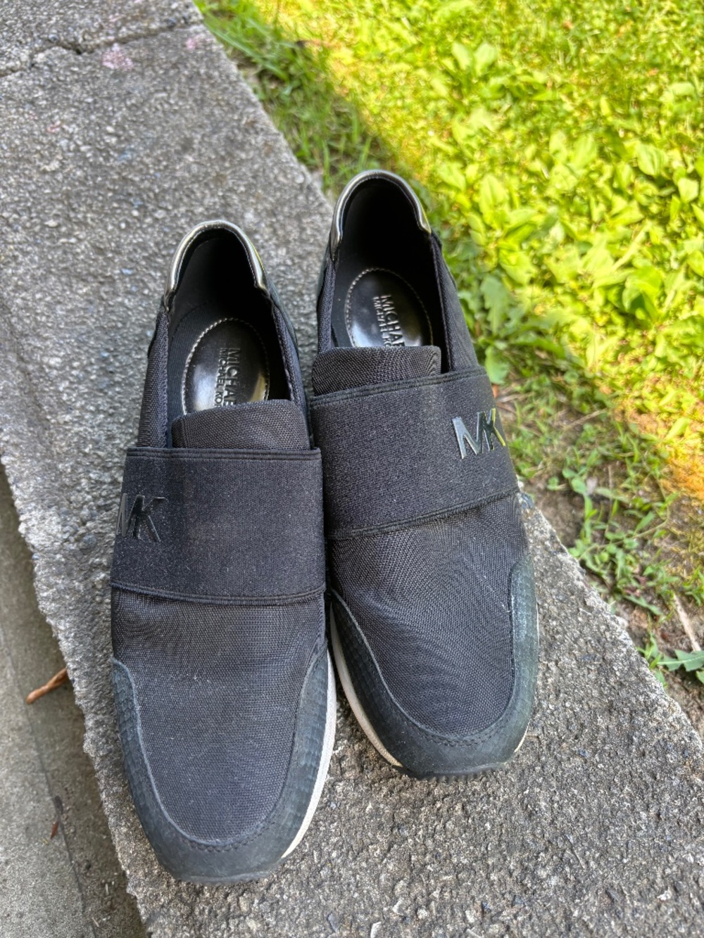 Michael Kors slip in wedge shoes